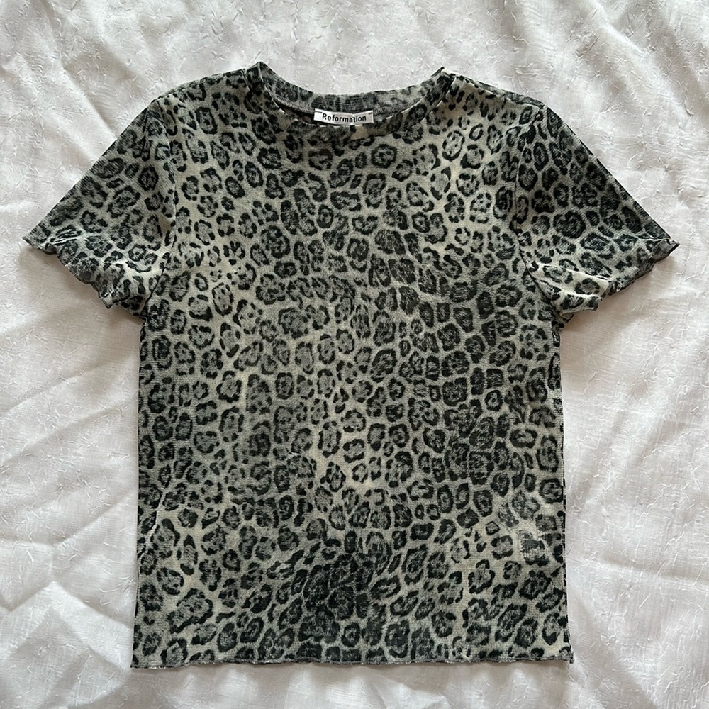 REFORMATION Sheer Top